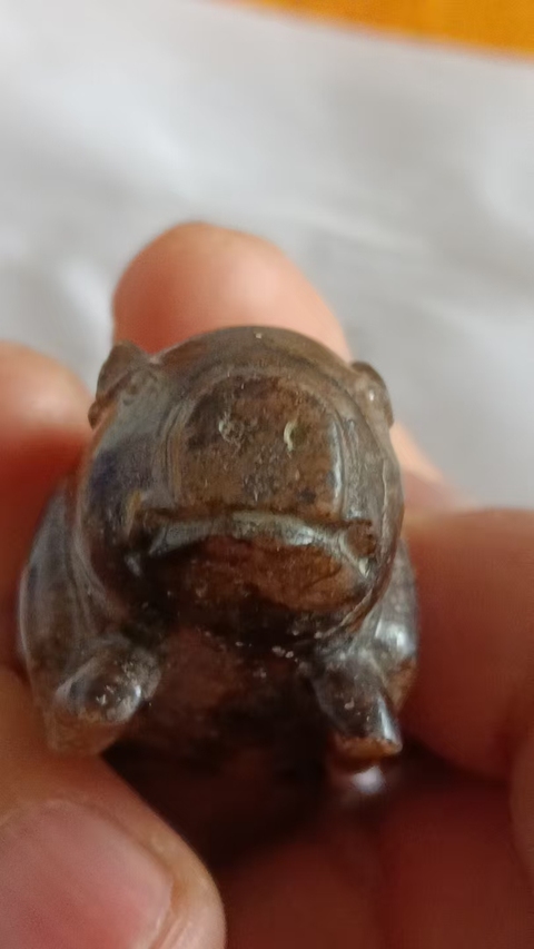 古玩玉器提油仿古“玉豬”真品鑒賞圖