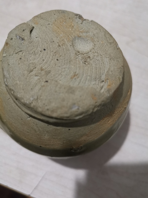 古玩陶瓷唐長沙窯青釉褐條彩鳥型壺真品鑒賞圖