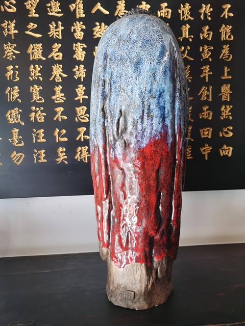 古玩陶瓷達(dá)摩真品鑒賞圖