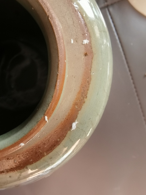 古玩陶瓷青釉罐真品鑒賞圖