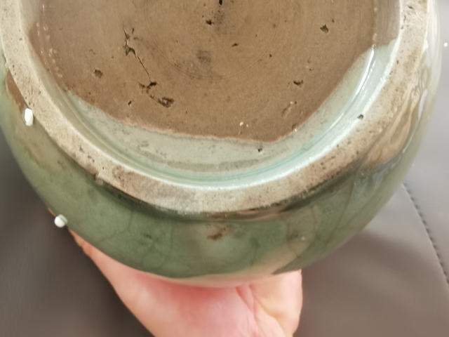 古玩陶瓷青釉罐真品鑒賞圖