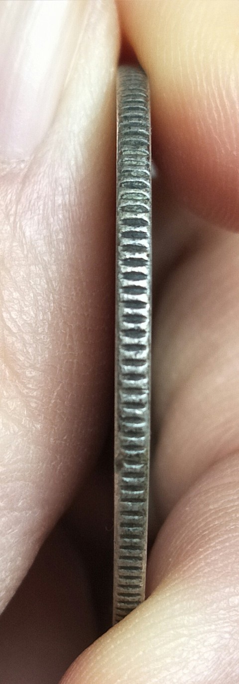 古玩錢幣唐繼堯像半圓銀元真品鑒賞圖