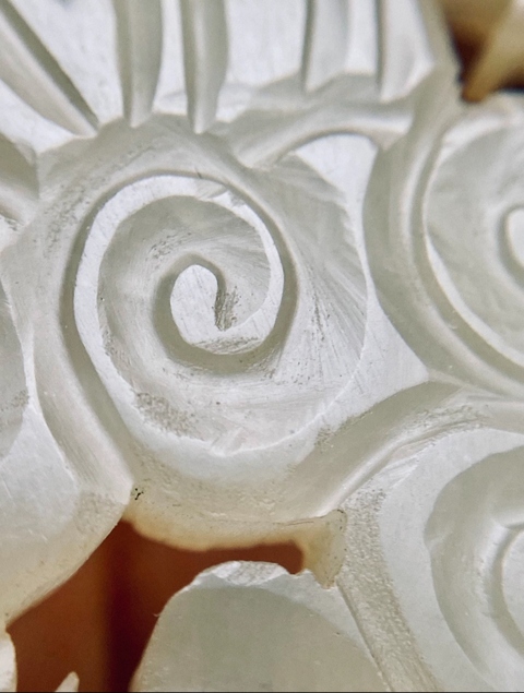 古玩玉器岫巖玉硯屏真品鑒賞圖