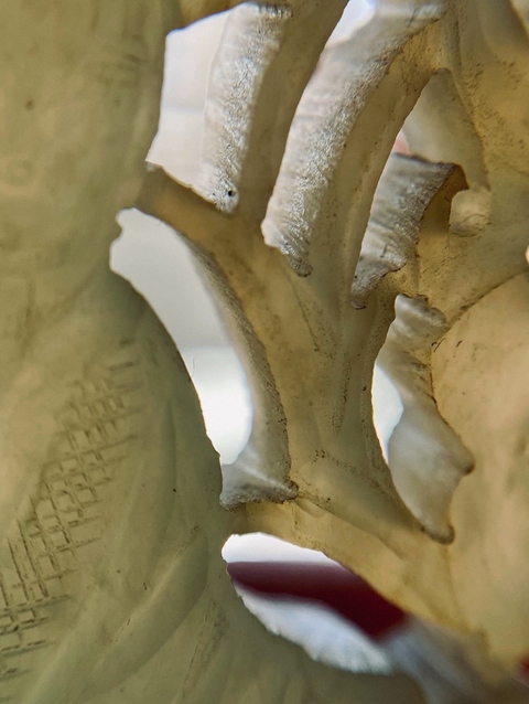 古玩玉器岫巖玉硯屏真品鑒賞圖