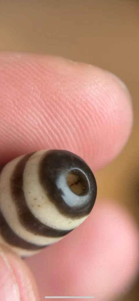 古玩玉器老料天珠真品鑒賞圖