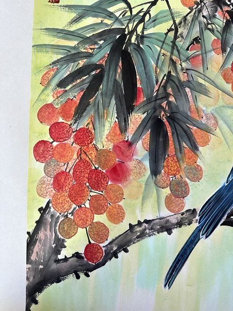 古玩字畫花鳥真品鑒賞圖