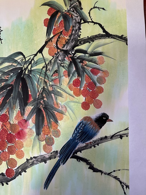 古玩字畫花鳥真品鑒賞圖