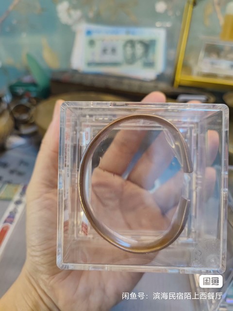 古玩銅器銅手鐲真品鑒賞圖