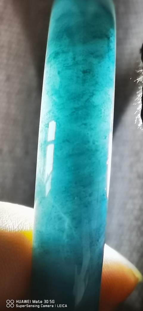 古玩玉器扁鐲子真品鑒賞圖