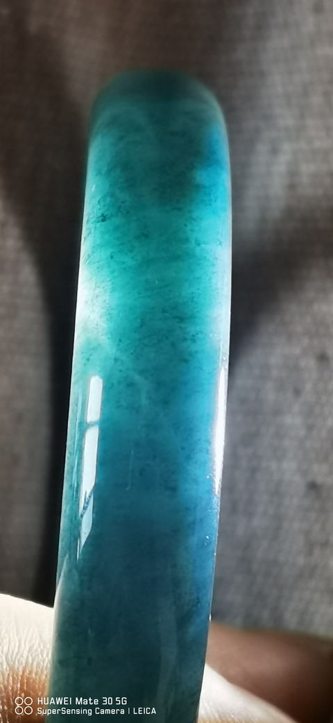 古玩玉器扁鐲子真品鑒賞圖