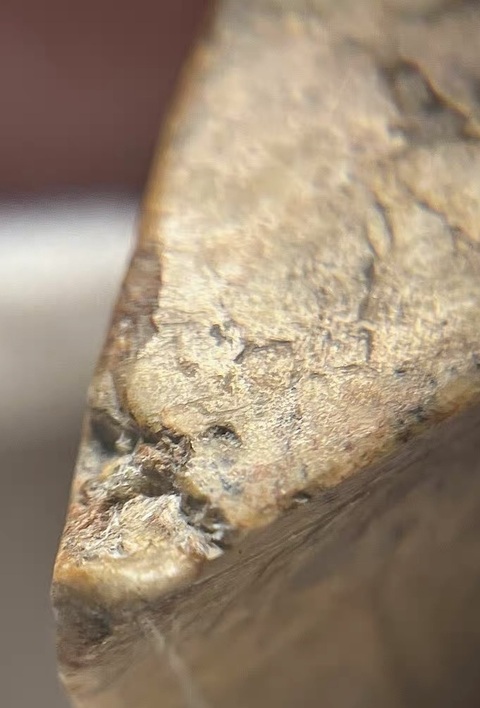 古玩玉器做舊仿漢代“玉劍珌”真品鑒賞圖