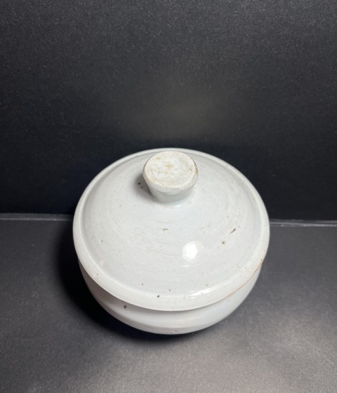 古玩陶瓷青白釉蓋罐真品鑒賞圖