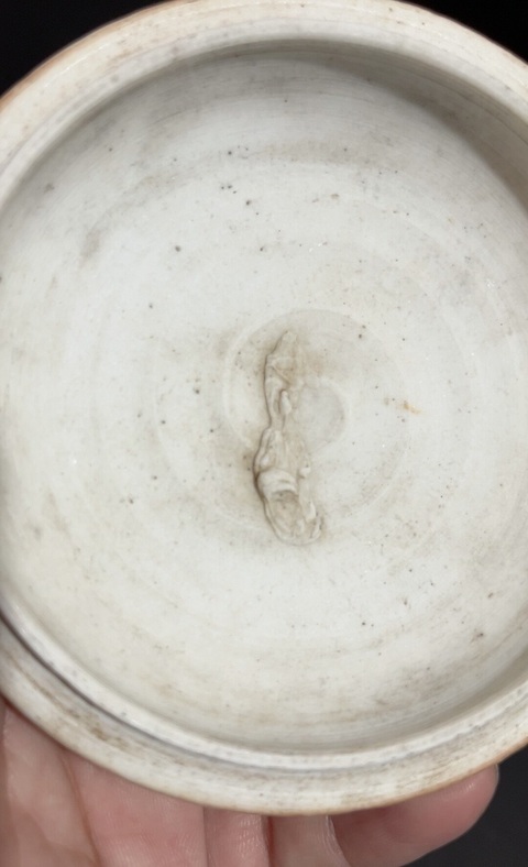 古玩陶瓷青白釉蓋罐真品鑒賞圖