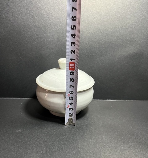 古玩陶瓷青白釉蓋罐真品鑒賞圖