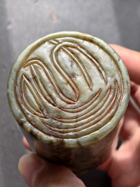 古玩玉器仿古玉印真品鑒賞圖