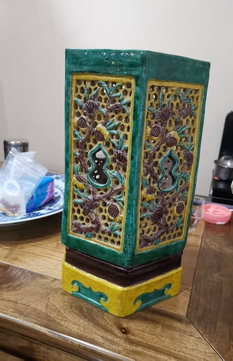 古玩陶瓷燈籠真品鑒賞圖