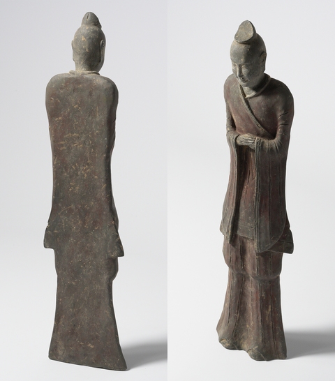 古玩陶瓷人物陶俑真品鑒賞圖