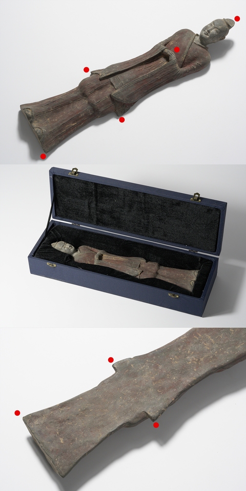 古玩陶瓷人物陶俑真品鑒賞圖