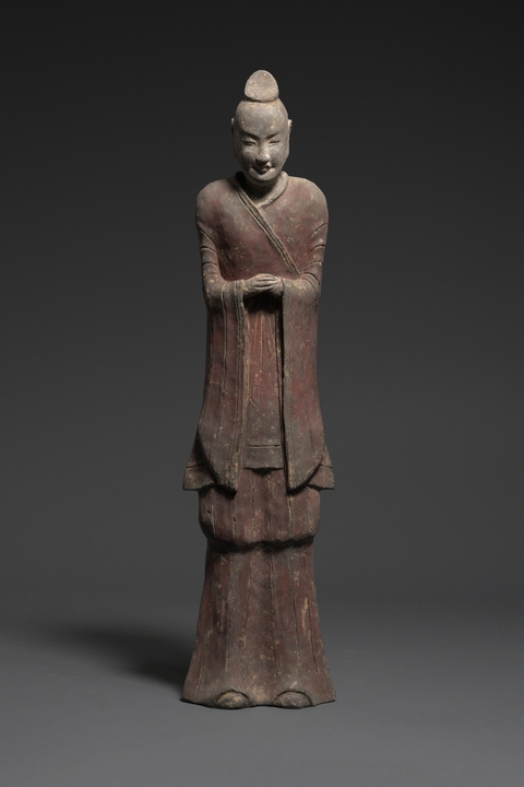 古玩陶瓷人物陶俑真品鑒賞圖