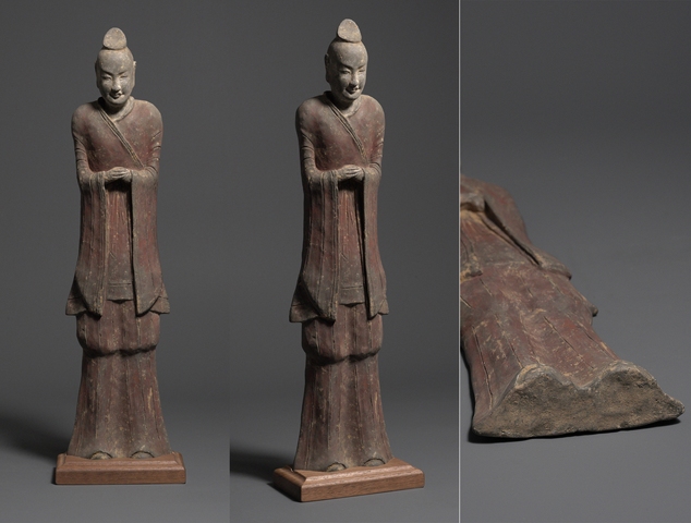 古玩陶瓷人物陶俑真品鑒賞圖