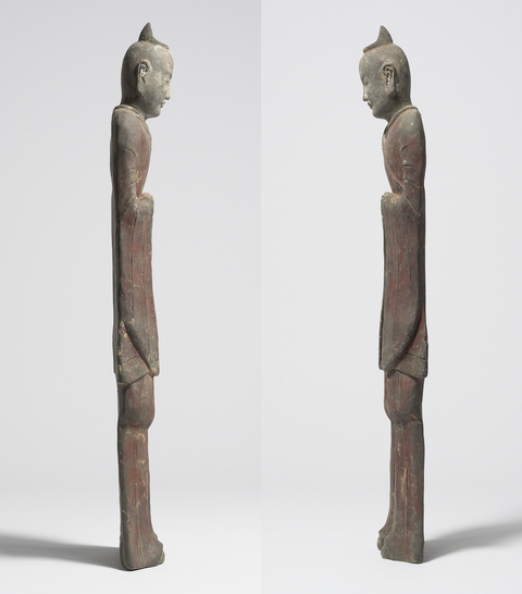 古玩陶瓷人物陶俑真品鑒賞圖