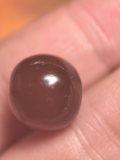 古玩玉器老瑪瑙珠真品鑒賞圖