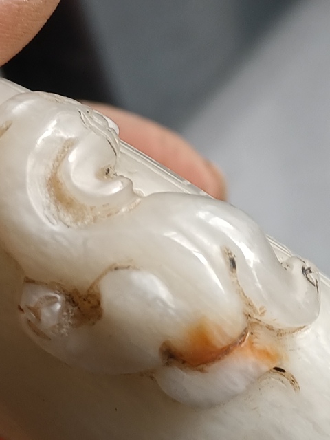 古玩玉器和田玉雕“筆洗”真品鑒賞圖