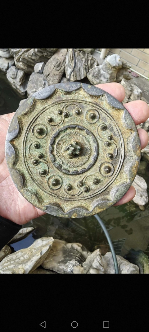 古玩銅器銅鏡真品鑒賞圖