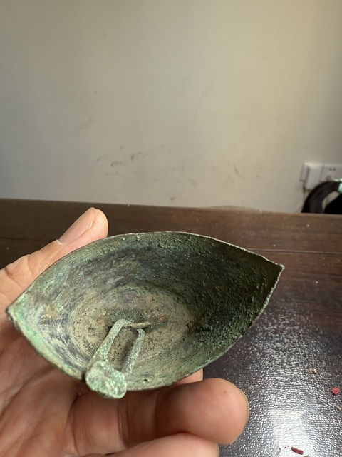 古玩銅器乳釘紋青銅鈴鐺真品鑒賞圖