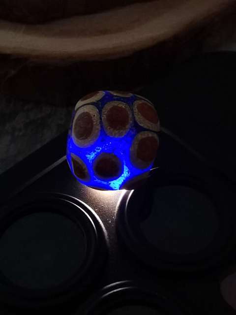 古玩玉器戰漢蜻蜓眼拍賣，當前價格3399元