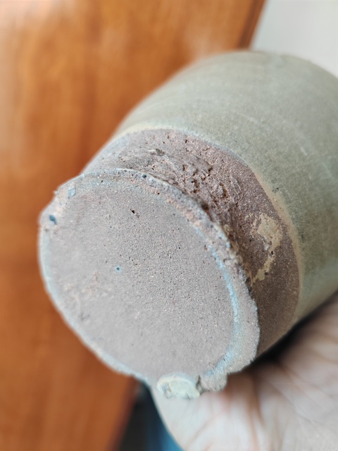 古玩陶瓷越窯系青瓷罐真品鑒賞圖