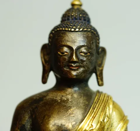 古玩雜項釋迦摩尼造像真品鑒賞圖