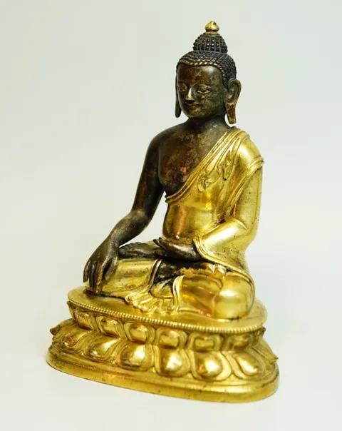 古玩雜項釋迦摩尼造像真品鑒賞圖