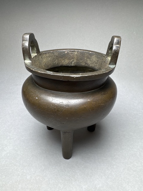 古玩銅器銅爐真品鑒賞圖