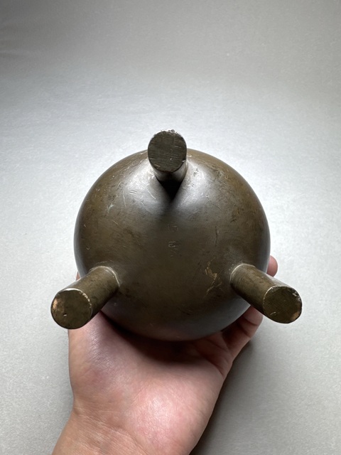 古玩銅器銅爐真品鑒賞圖