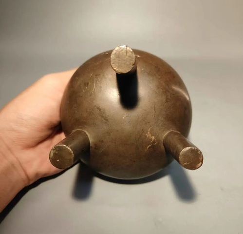 古玩銅器銅爐真品鑒賞圖