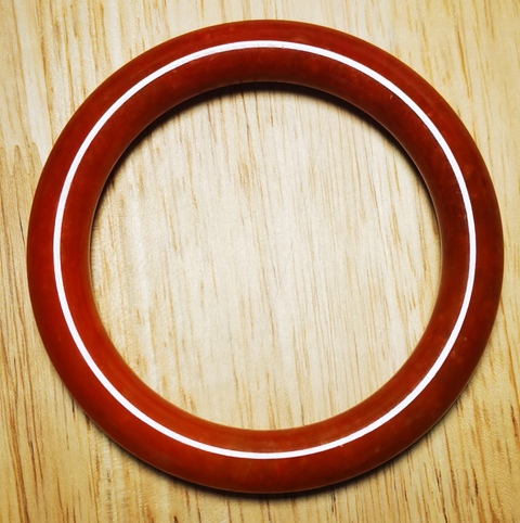 古玩玉器翡翠鐲子真品鑒賞圖