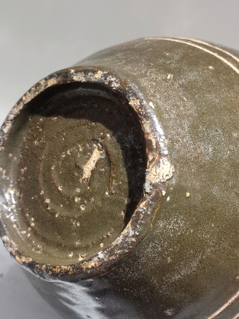 古玩陶瓷磁州窯剔刻花嘟嚕瓶真品鑒賞圖