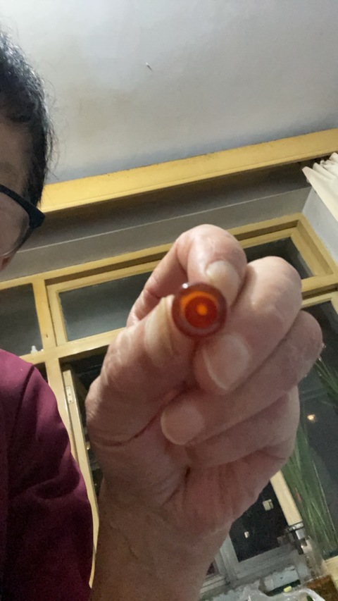 古玩玉器瑪瑙雕“素紋煙嘴”真品鑒賞圖