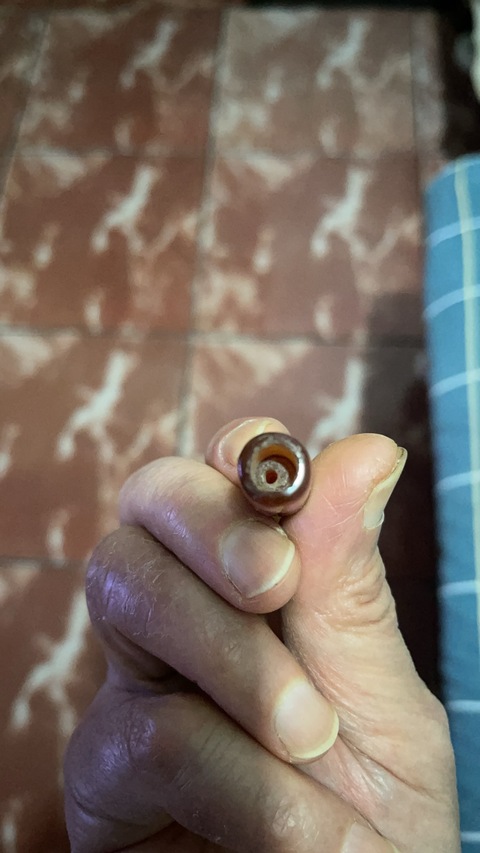 古玩玉器瑪瑙雕“素紋煙嘴”真品鑒賞圖