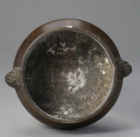 古玩銅器天雞耳爐真品鑒賞圖