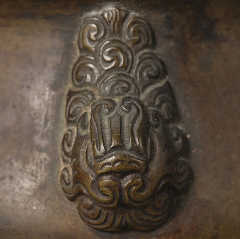 古玩銅器天雞耳爐真品鑒賞圖