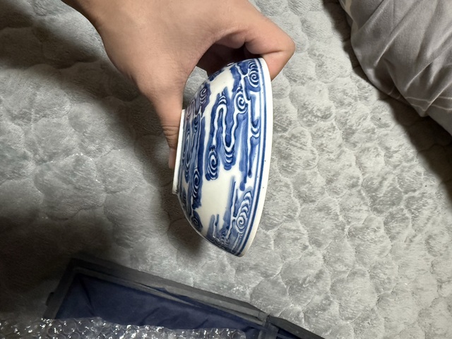 古玩陶瓷青花碗真品鑒賞圖