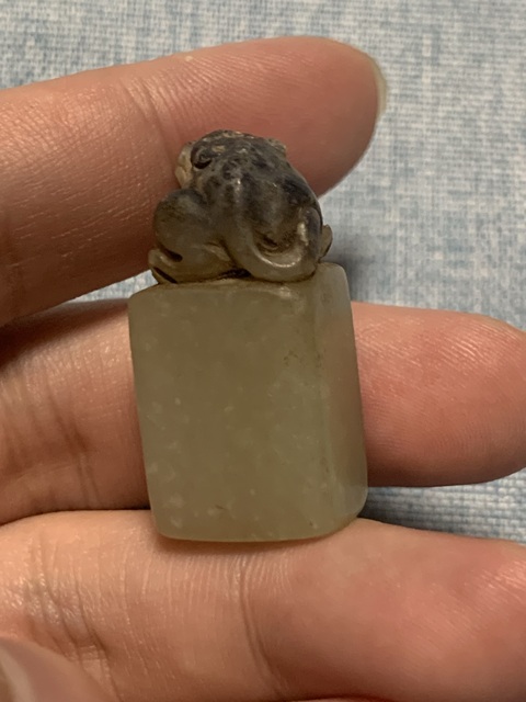 古玩雜項獸鈕印章真品鑒賞圖