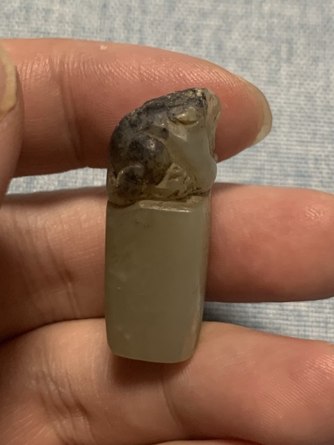 古玩雜項獸鈕印章真品鑒賞圖