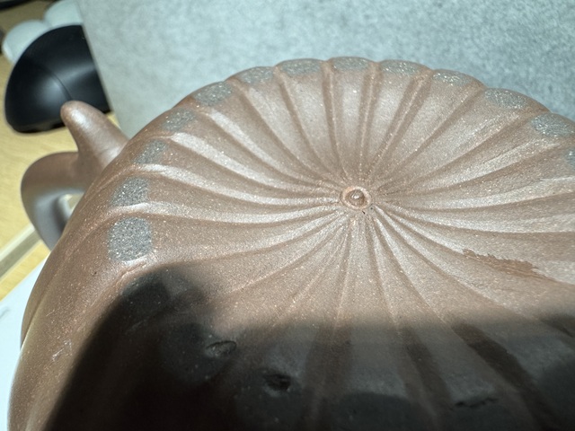 古玩雜項菊辨壺真品鑒賞圖