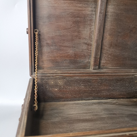 古玩雜項小木箱真品鑒賞圖