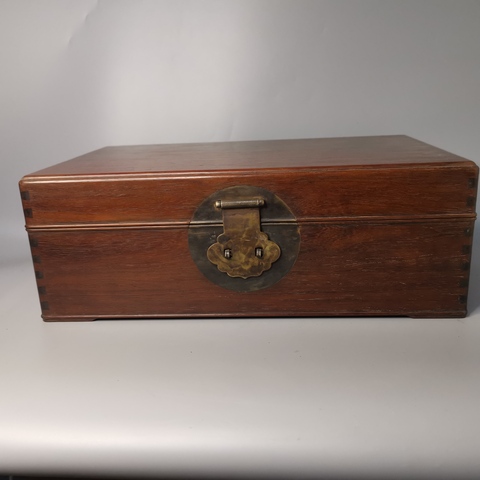 古玩雜項小木箱真品鑒賞圖