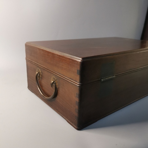 古玩雜項小木箱真品鑒賞圖