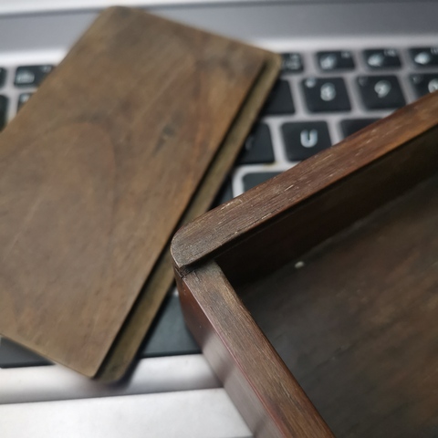 古玩雜項文房盒真品鑒賞圖